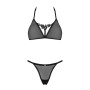 Зображення  комплект obsessive celia noir set xs/s