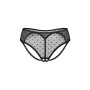 Фото  трусики obsessive nuites set черный