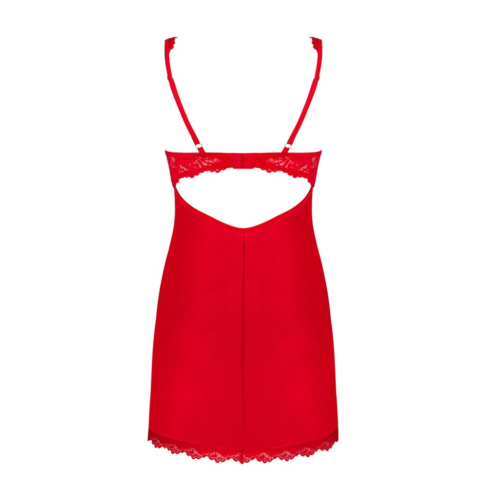 Фото  комплект obsessive amor cherris chemise
