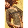 Зображення  пеньюар anais taisha шоколадно-бежево-черный l/xl