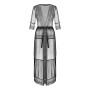 Зображення  пеньюар obsessive estiqua peignoir xs/s