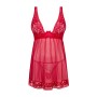 Зображення  комплект obsessive lacelove babydoll xs/s