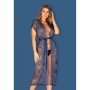 Фото  пеньюар obsessive flowlace peignoir