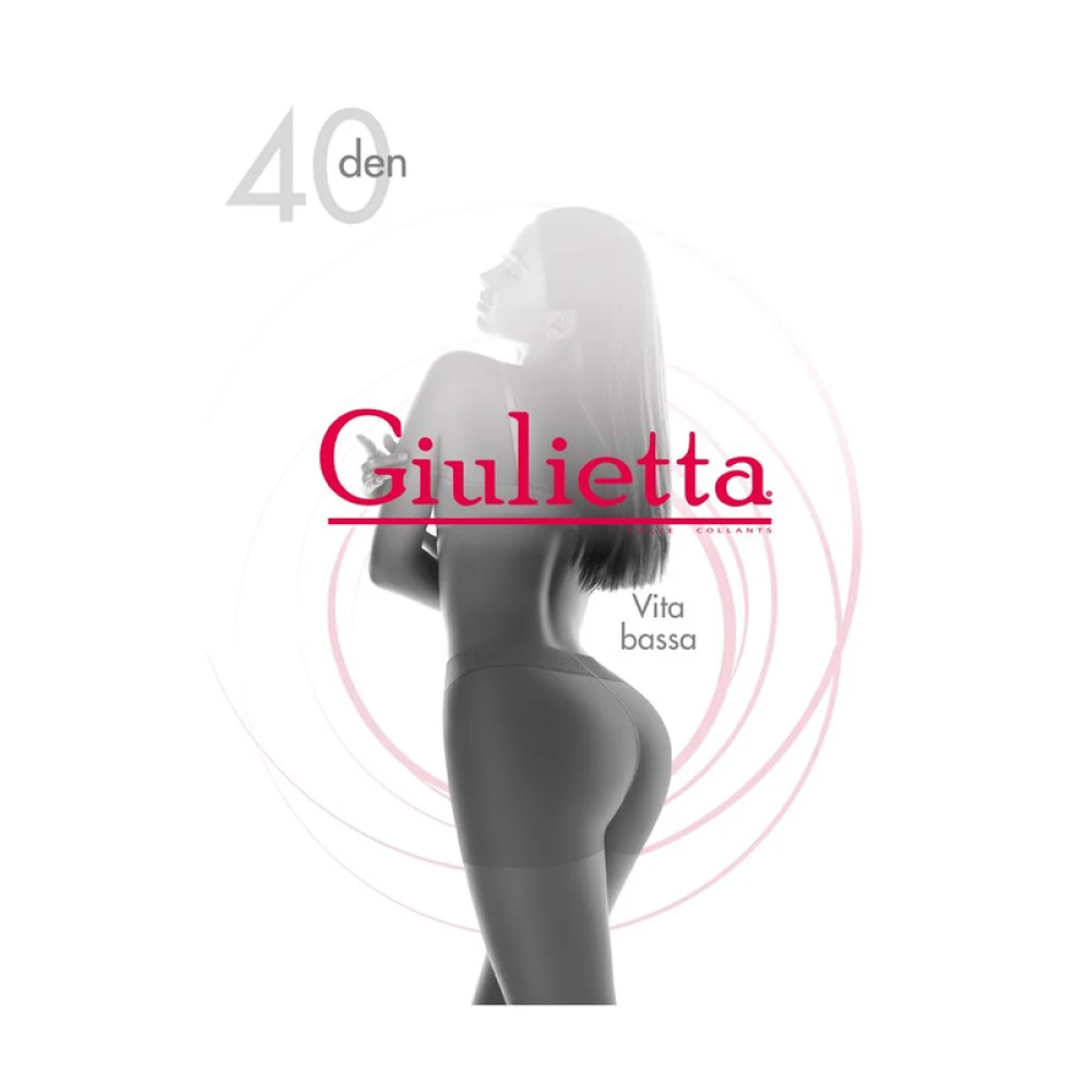 Зображення  класичні жіночі колготки giulietta vita bassa 40 den new 2