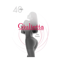 Класичні жіночі колготки giulietta vita bassa 40 den new