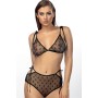 Зображення  комплект anais amelie черный s/m