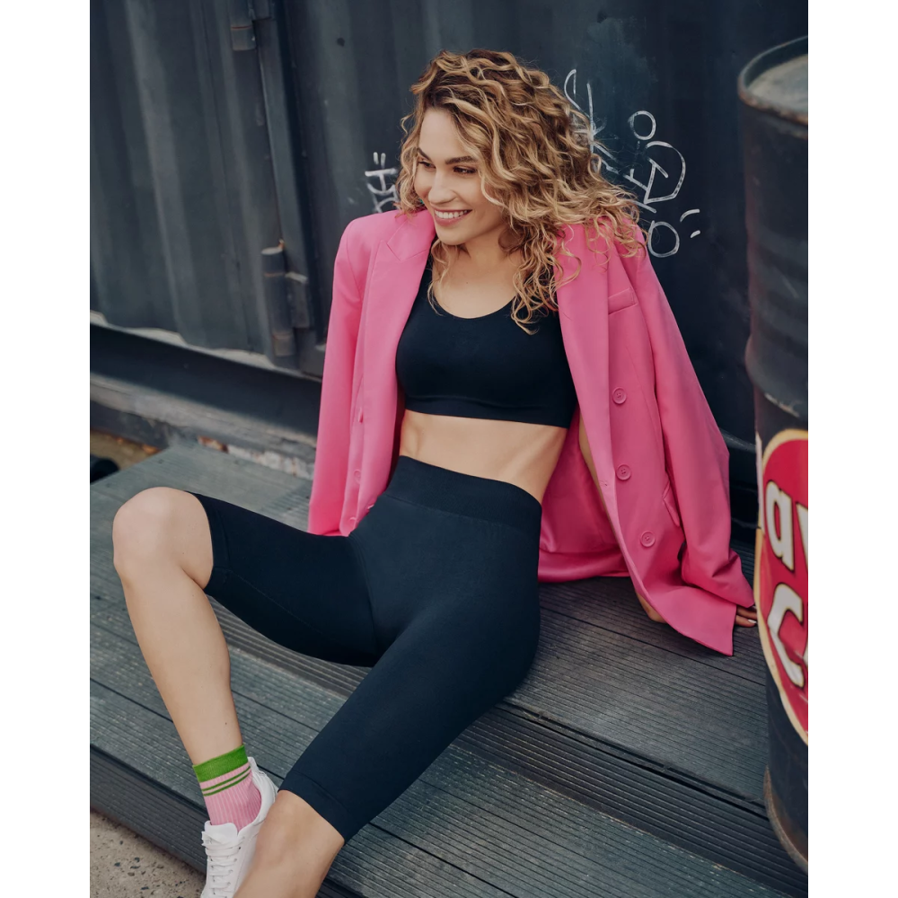 Фото  жіночі безшовні велосипедки gabriella leggings track shorts seamless