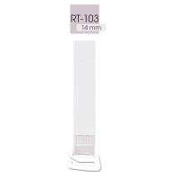 Бретели для бюстгальтера силіконові JULIMEX RT-103 SILIKON 14MM METAL