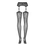 Зображення  панчохи з поясом obsessive s206 s/m/l