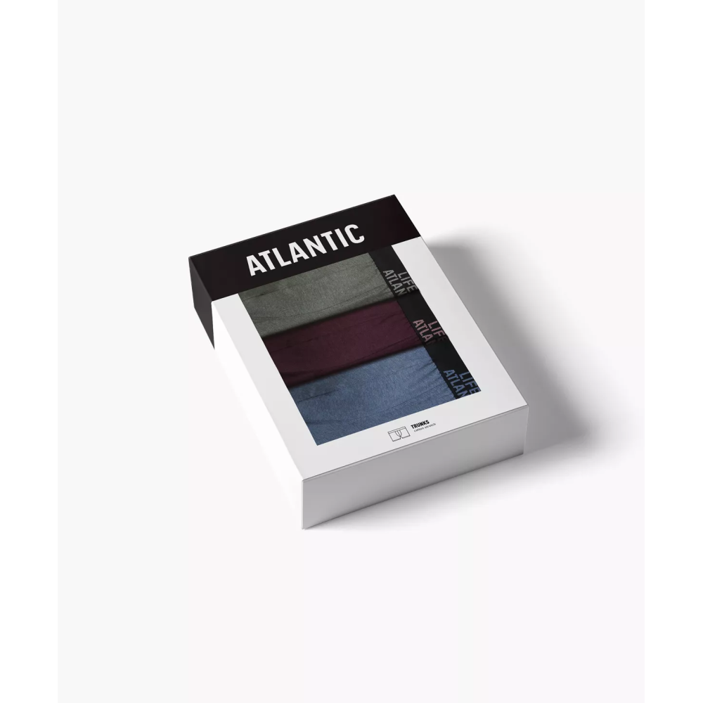 Зображення  труси шорти чоловічі труси atlantic 3mh 226 jz25 xxl