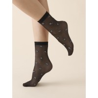 Жіночі гладкі шкарпетки gabriella zodiac 20 den one size