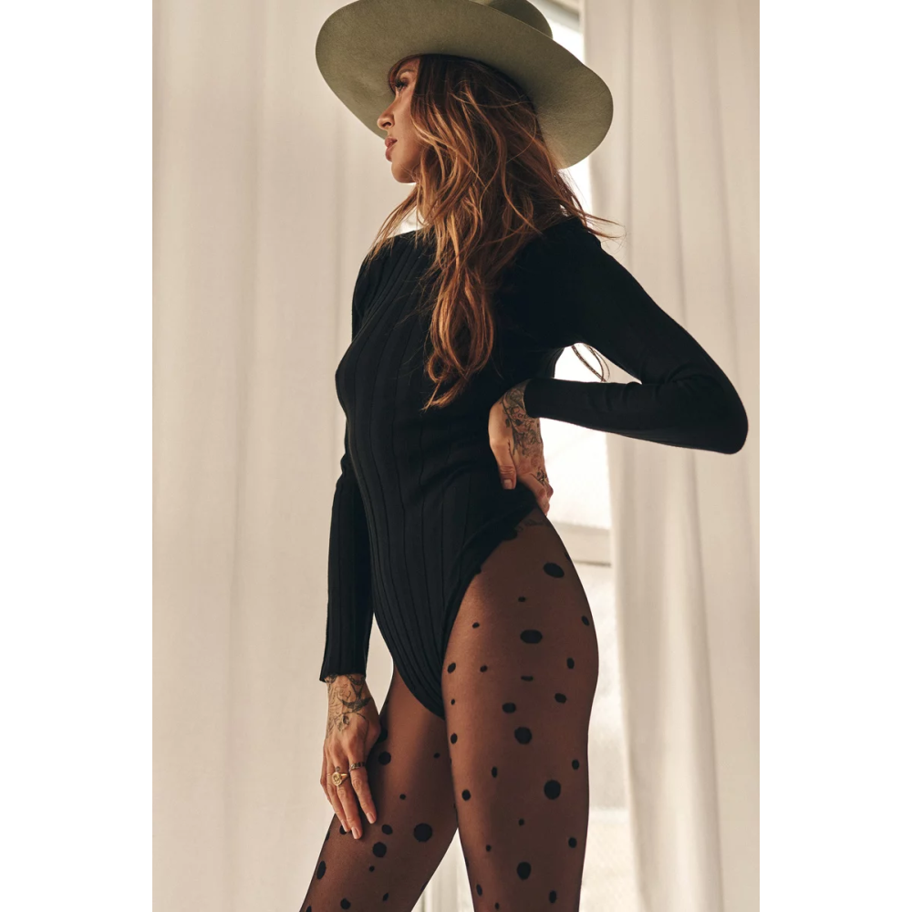 Зображення  жіночі колготки з візерунком gabriella giny 20 den 3