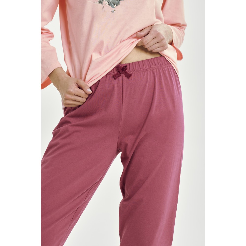 Зображення  піжама жіноча taro 3460 patricia morelowy xl