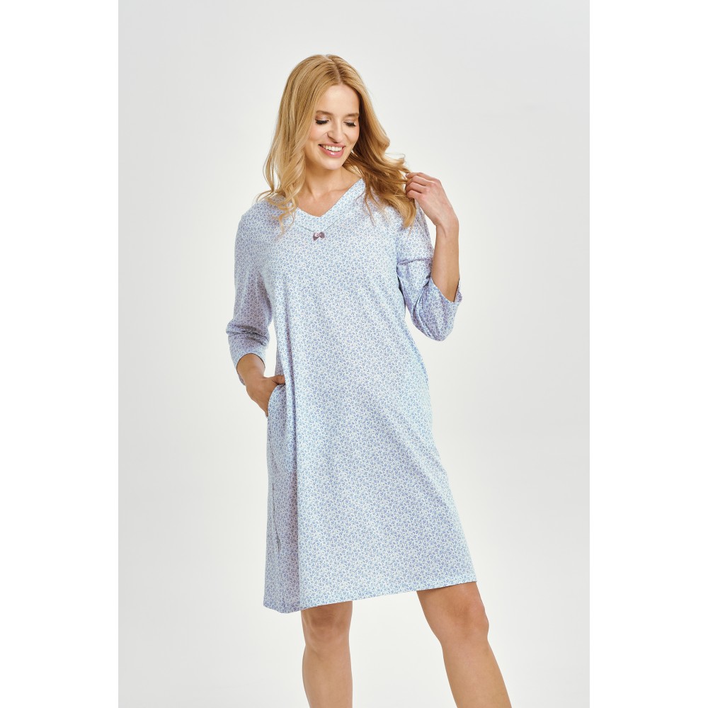 Зображення  нічна сорочка жіноча taro 3449 debora bialy xl Зображення  нічна сорочка жіноча taro 3449 debora bialy xl