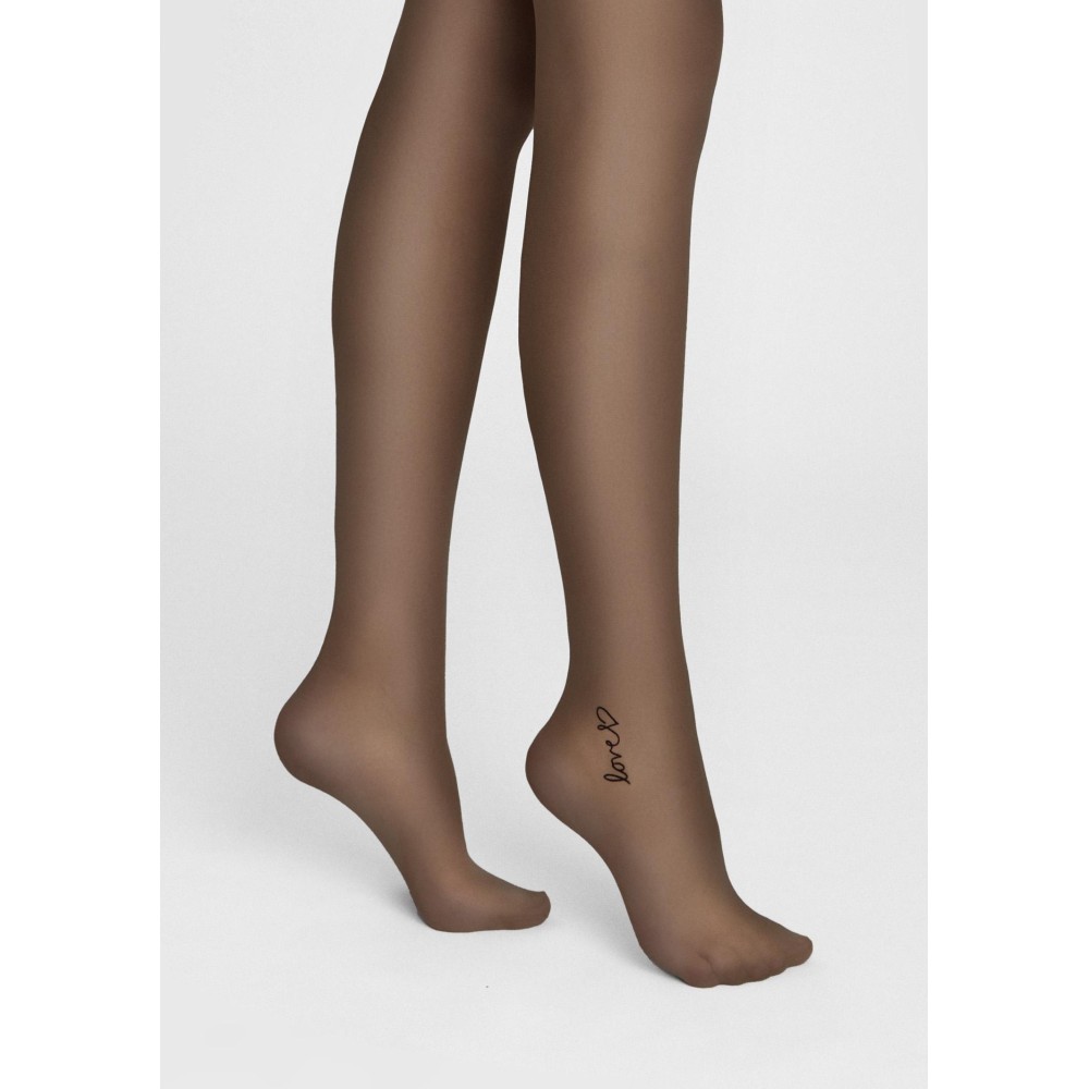 Зображення  жіночі колготки з візерунком marilyn allure e06 3/4