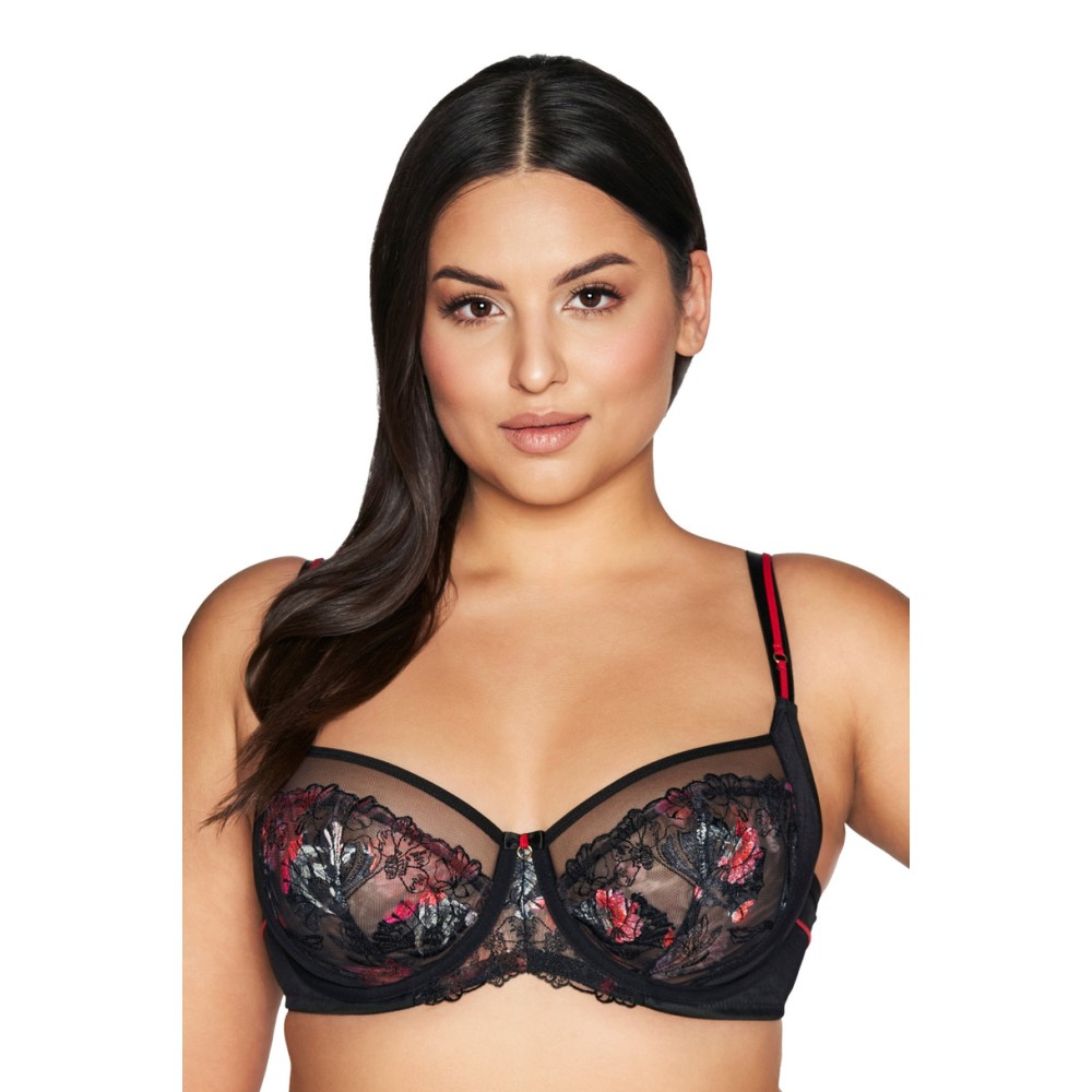 Фото  бюстгальтер з м'якою чашкою ava 2122 black maxi sss