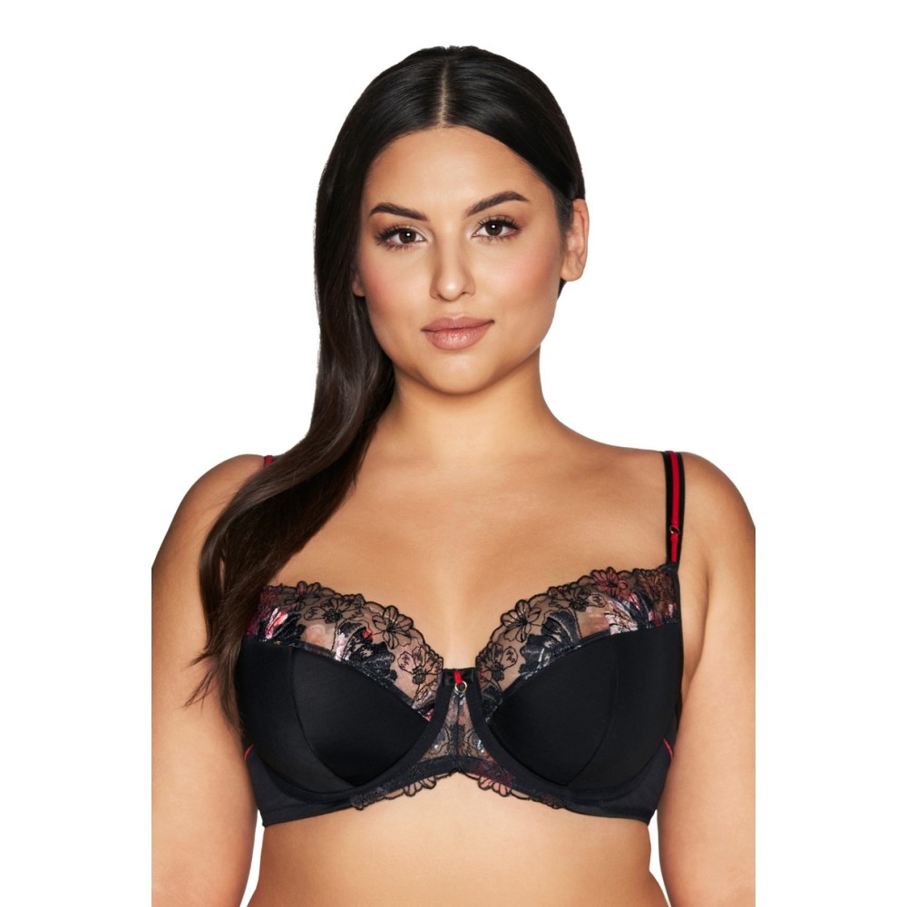 Фото  бюстгальтер напівм'який ava 2121 black maxi