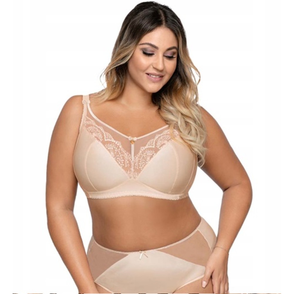 Фото  бюстгалтер ava 1691/1 bez fiszbin beż