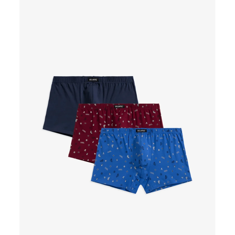 Зображення  труси шорти чоловічі боксери atlantic 3mh-188 xxl