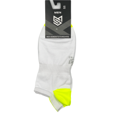 Шкарпетки чоловічі MS M0209S (ультракороткі), р., 00 білий-сірий