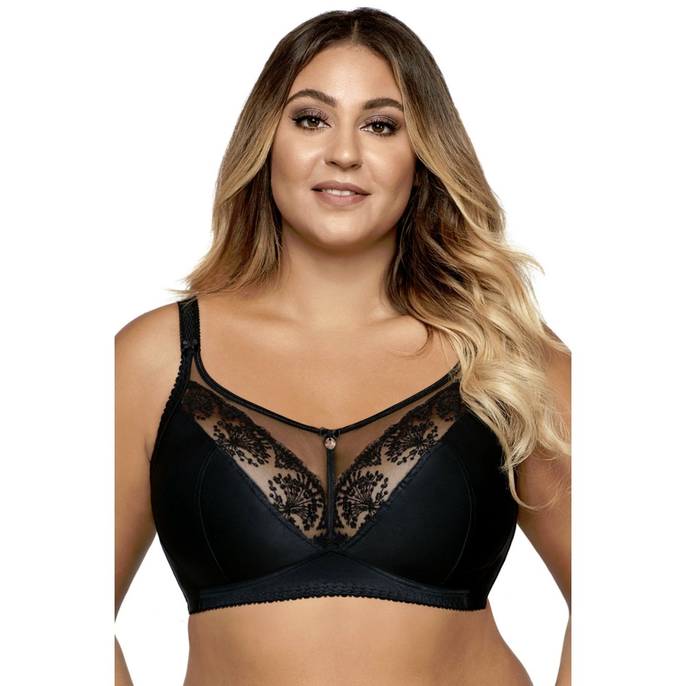 Фото  бюстгальтер з м'якою чашкою ava 1691/1 black maxi