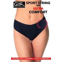 Стрінги жіночі труси GATTA SPORT STRING RIB ULTRA COFORT