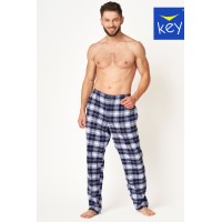 Піжама чоловіча Чоловічі домашні фланелеві штани Key MHT 412 XXL