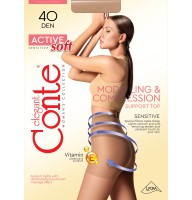 Корекційні жіночі колготки жін. CE ACTIVE SOFT 40 (EU), р.3, Natural