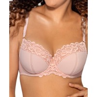 Бюстгалтер ava 1992 pudrowy róż