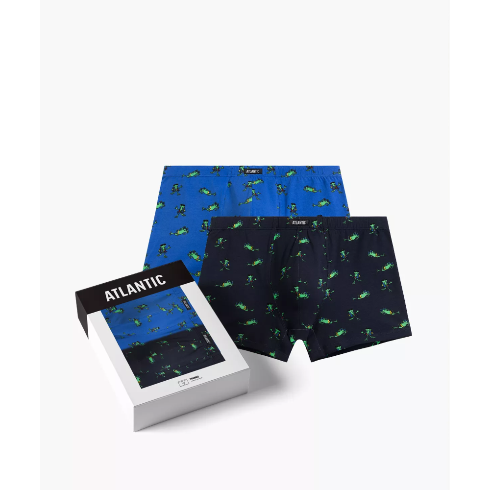 Фото  труси шорти чоловічі боксери atlantic 2mhh 006 wl25