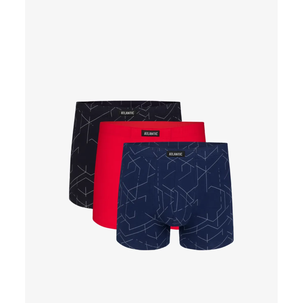 Зображення  труси шорти чоловічі боксери atlantic 3mh-171 xl
