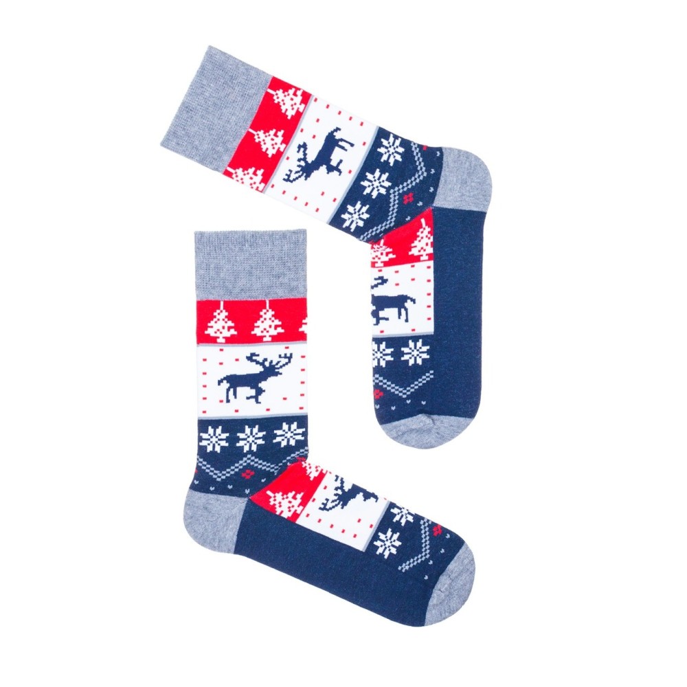 Фото  чоловічі новорічн шкарпетки milena 1290.001