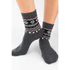 Жіночі гладкі шкарпетки теплі з вовною Noviti SW010 36-41 Жіночі гладкі шкарпетки теплі з вовною Noviti SW010 36-41