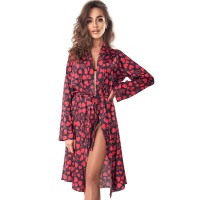 Пеньюар anais Morgan one robe Черно-красный XXL/XXXL