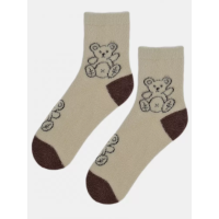 Жіночі гладкі шкарпетки Noviti SB078