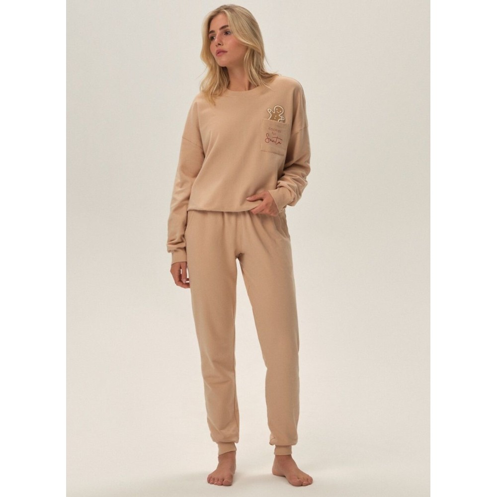 Зображення  піжама жіноча жіночі henderson 41899 fawn xl