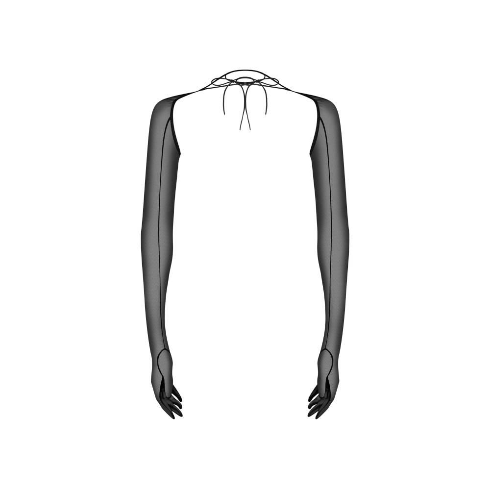 Зображення  еротичні рукавиці obsessive euphori rekawiczki black s/m/l