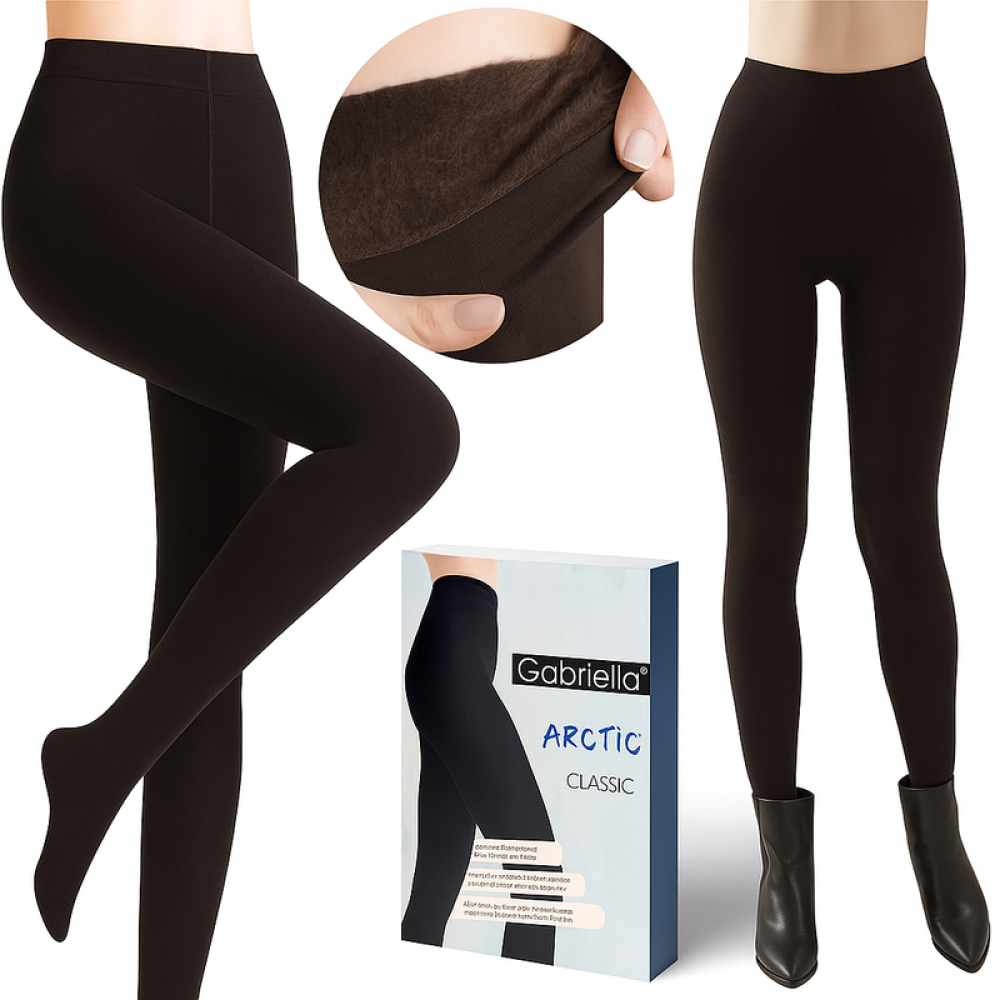 Зображення  жіночі утеплені колготки gabriella arctic 300 den 2