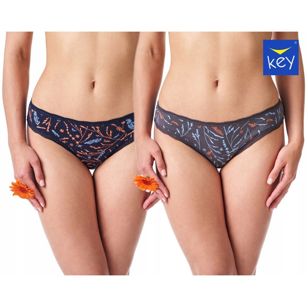 Зображення  сліпи жіночі трусики key (2 шт.) lpr 514 m