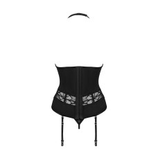 Комплект obsessive Serafia corset M/L