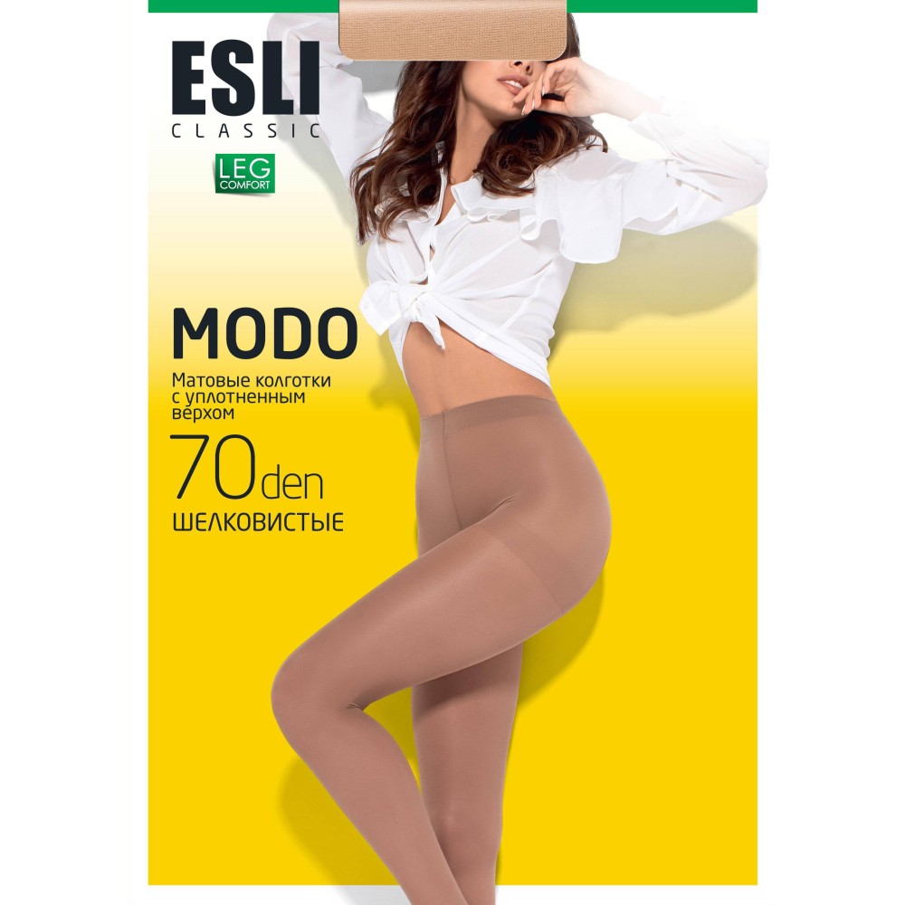 Зображення  колготки жін. e modo 70 (new), р.3, nero
