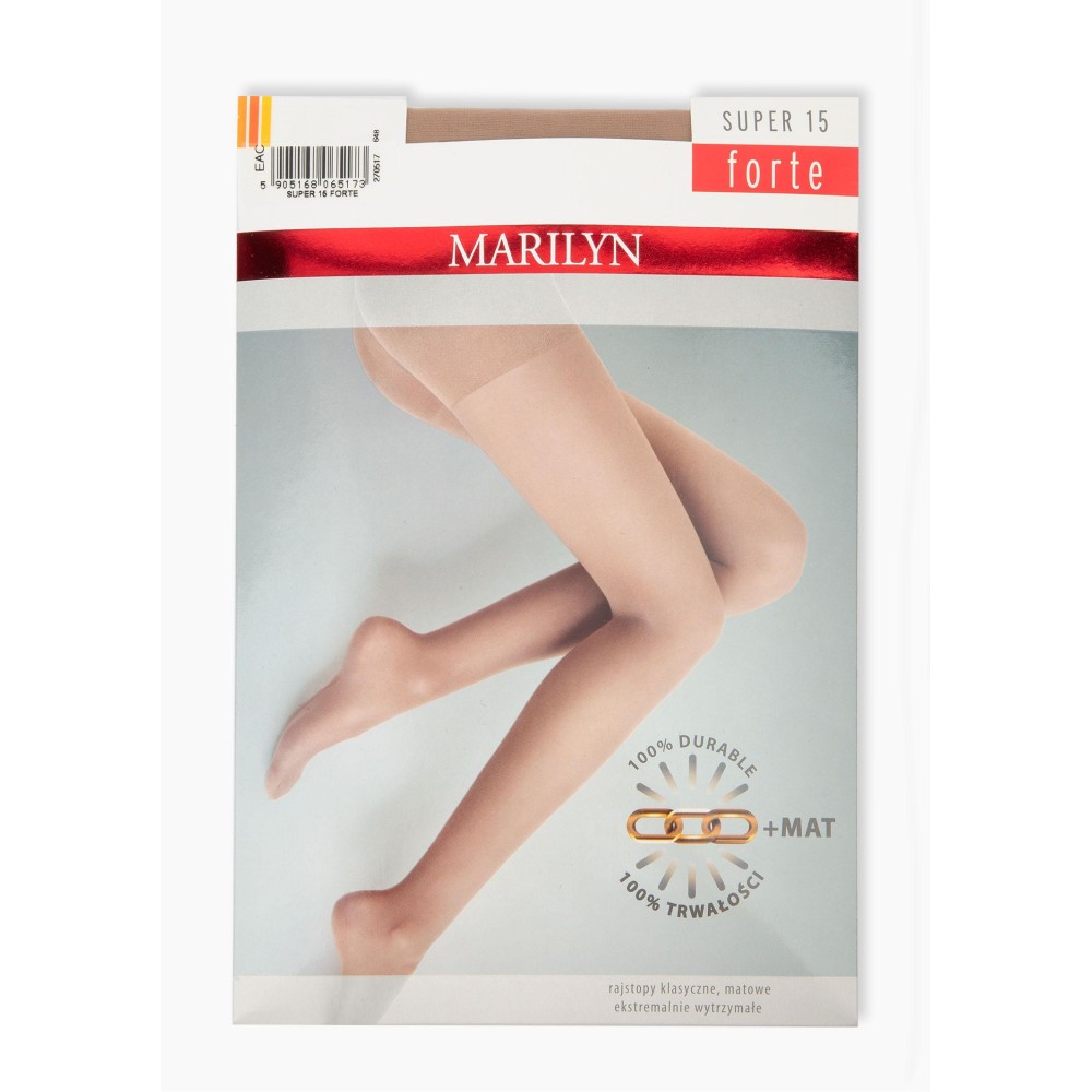 Зображення  класичні жіночі колготки матові marilyn super 15 forte 4