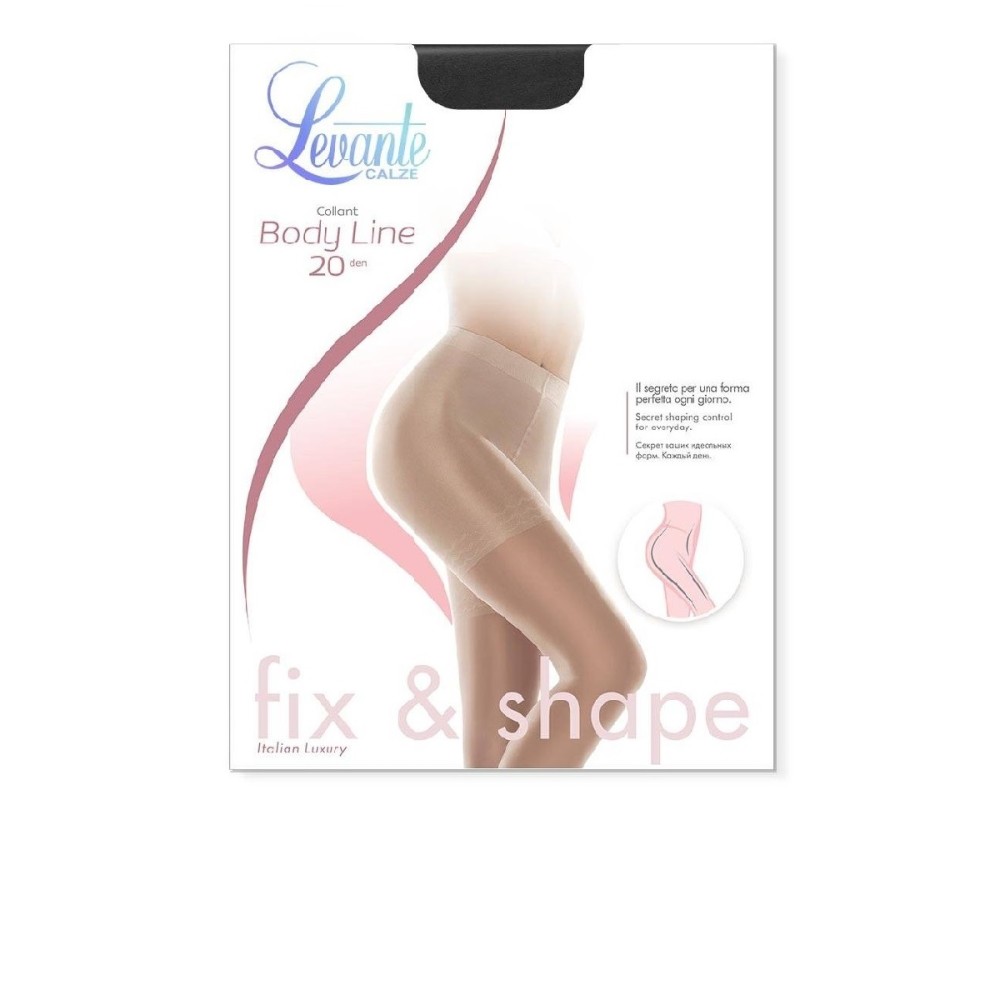 Зображення  корекційні жіночі колготки жін. lev body line 20 l0153k, р.4, naturel