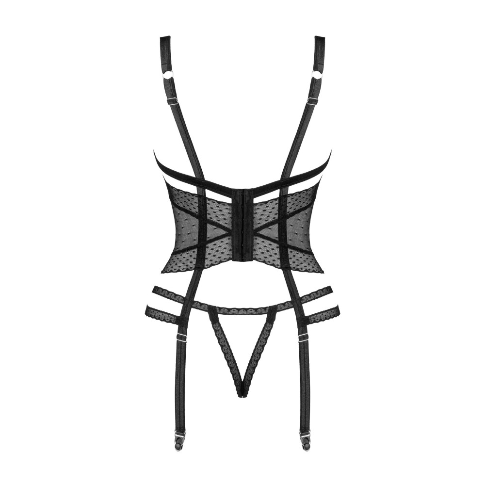 Зображення  комплект obsessive lanelia corset m/l