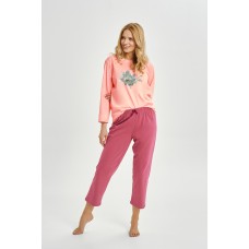 Піжама жіноча tARO 3460 PATRICIA morelowy