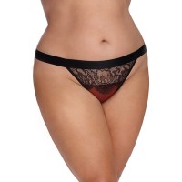 Трусики anais Arabella Бордово-черный XL/XXL(L+)