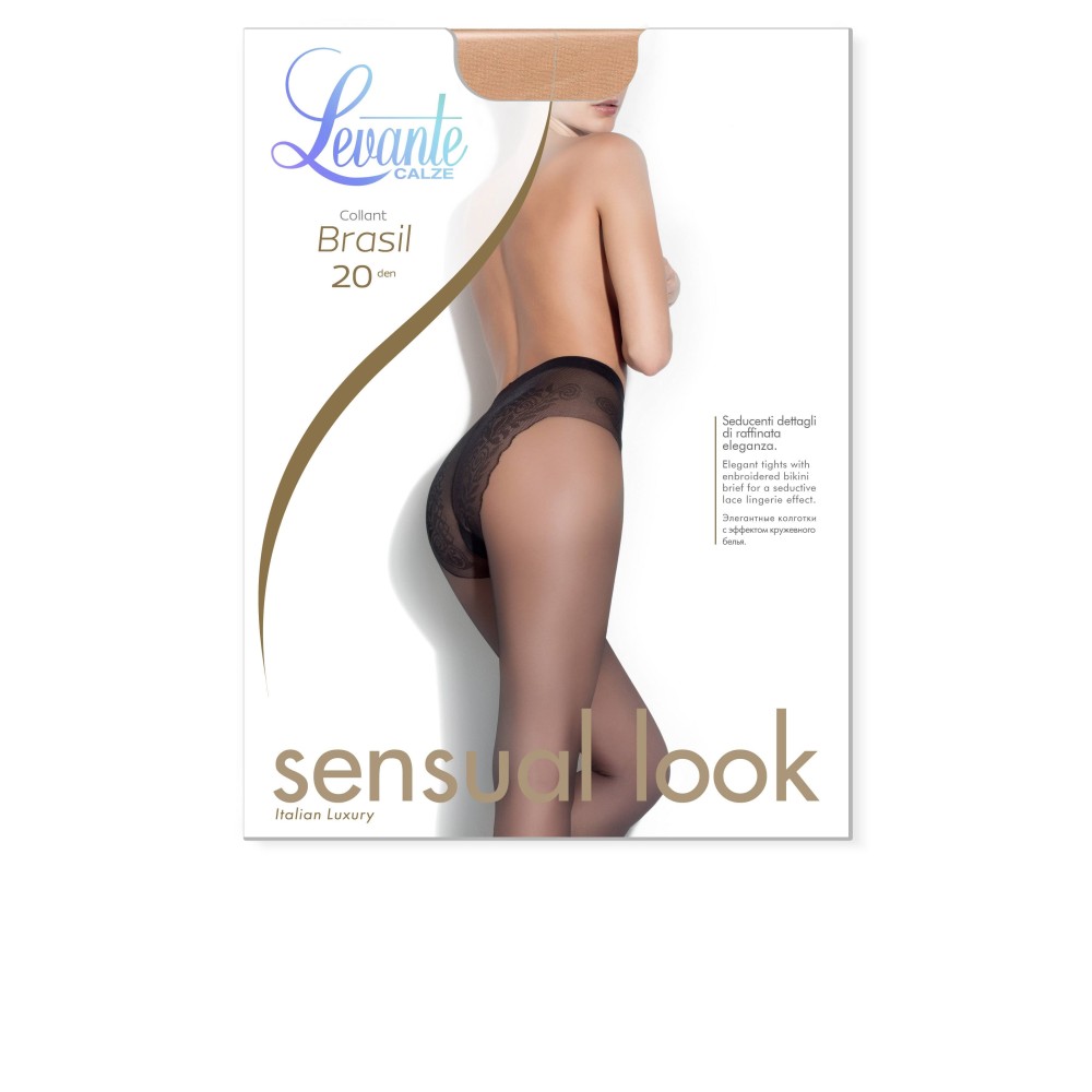 Фото  класичні жіночі колготки жін. lev brasil 0 l0168k, р., naturel