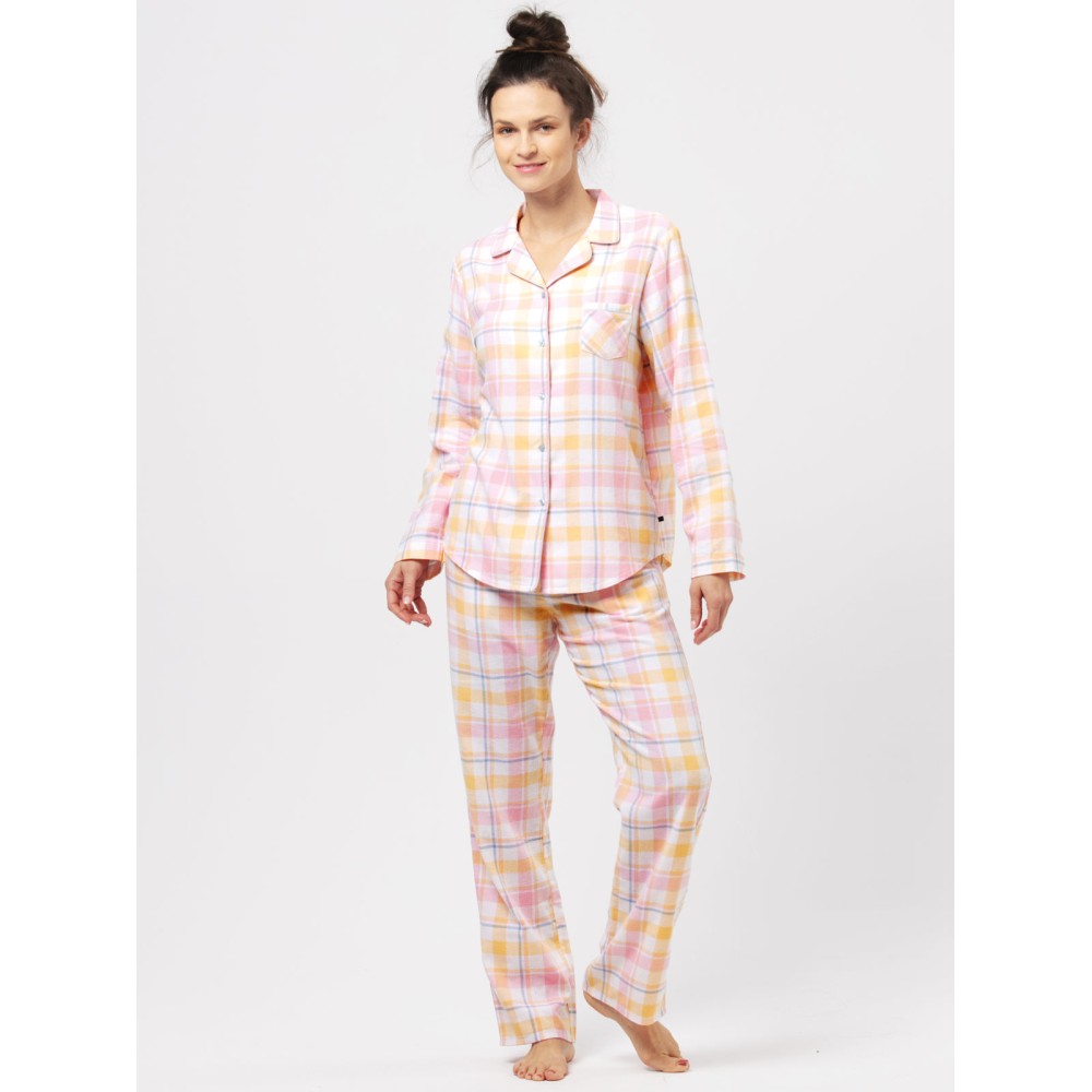 Зображення  піжама жіноча фланелева key lns-486 m