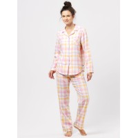 Піжама жіноча фланелева Key LNS-486 M