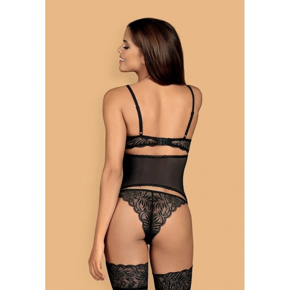 Фото  комплект obsessive contica corset & thong